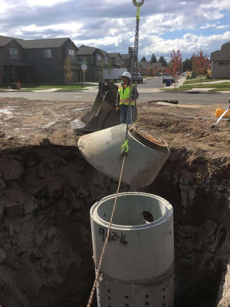 Rickabaugh Construction is an expert installer of underground utility works for Three Rivers